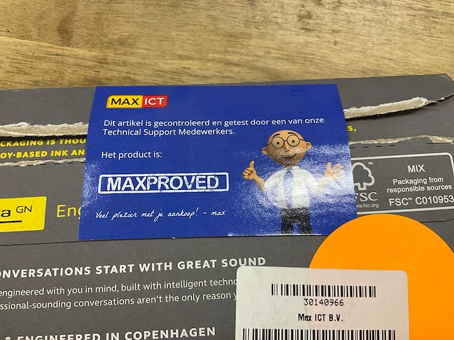 Jabra engage 50ii headset - afbeelding 3 van  3