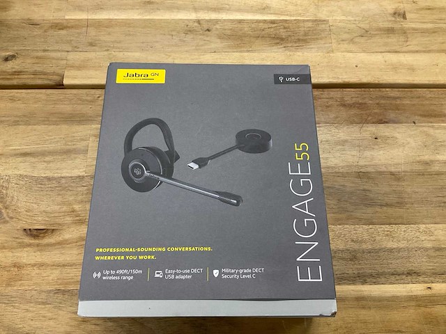 Jabra engage 55 headset - afbeelding 1 van  2