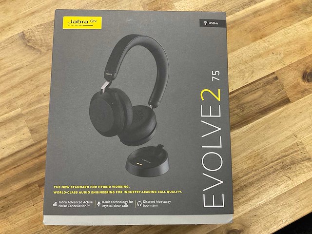 Jabra evolve 2 headset - afbeelding 1 van  3