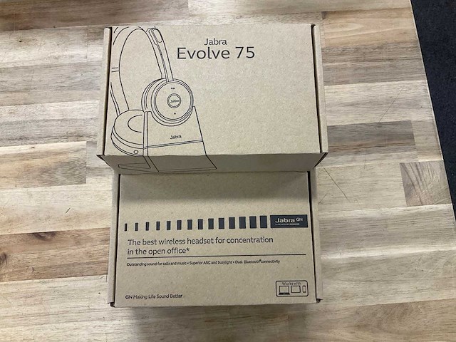 Jabra evolve 75 headset - afbeelding 2 van  2