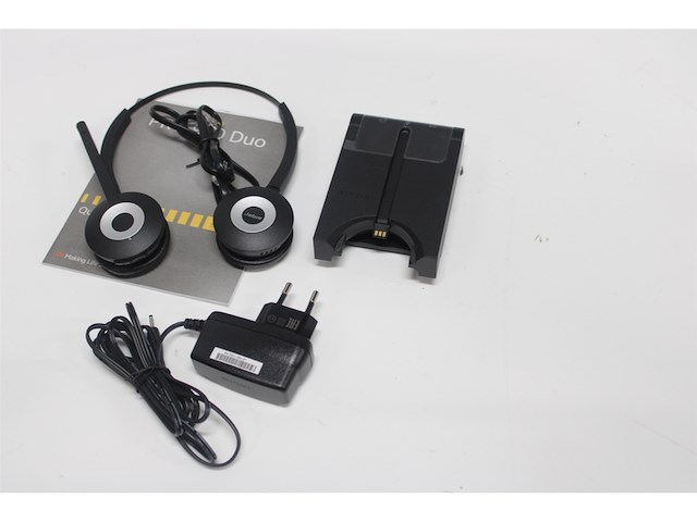 Jabra pro 920 duo headset hoofdband zwart - afbeelding 5 van  5