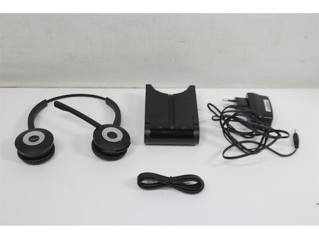 Jabra pro 920 duo headset hoofdband zwart - afbeelding 5 van  5