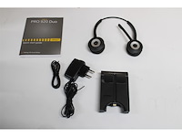 Jabra pro 920 duo headset hoofdband zwart - afbeelding 5 van  5