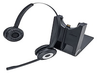Jabra pro 920 duo headset hoofdband zwart - afbeelding 4 van  4