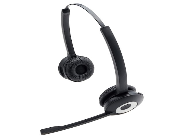 Jabra pro 920 duo headset hoofdband zwart - afbeelding 3 van  4