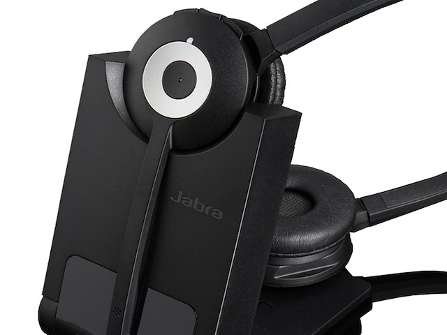 Jabra pro 920 duo headset hoofdband zwart - afbeelding 2 van  5