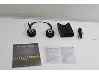 Jabra pro 920 duo headset hoofdband zwart - afbeelding 5 van  5