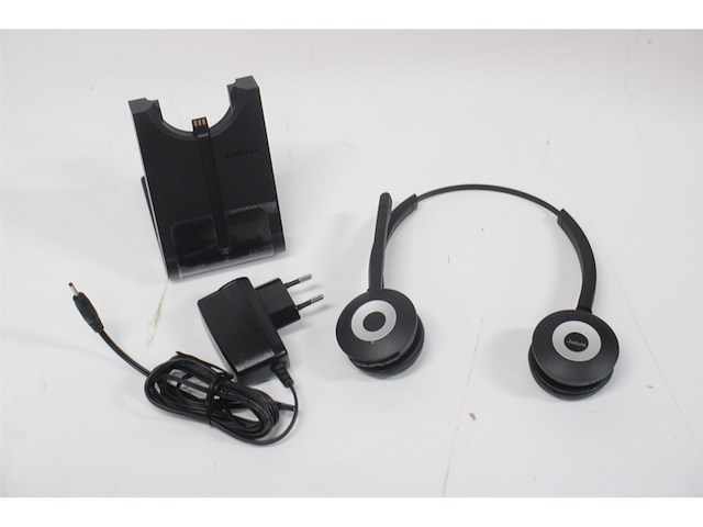 Jabra pro 920 duo headset hoofdband zwart - afbeelding 5 van  5