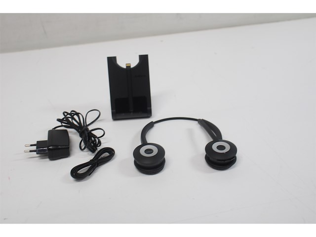 Jabra pro 920 duo headset hoofdband zwart - afbeelding 5 van  5