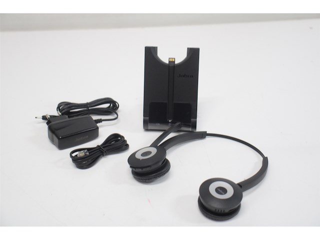 Jabra pro 920 duo headset hoofdband zwart - afbeelding 5 van  5