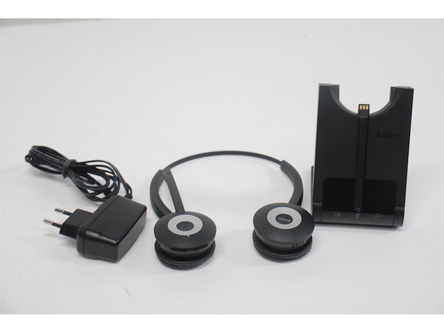 Jabra pro 920 duo headset hoofdband zwart - afbeelding 5 van  5