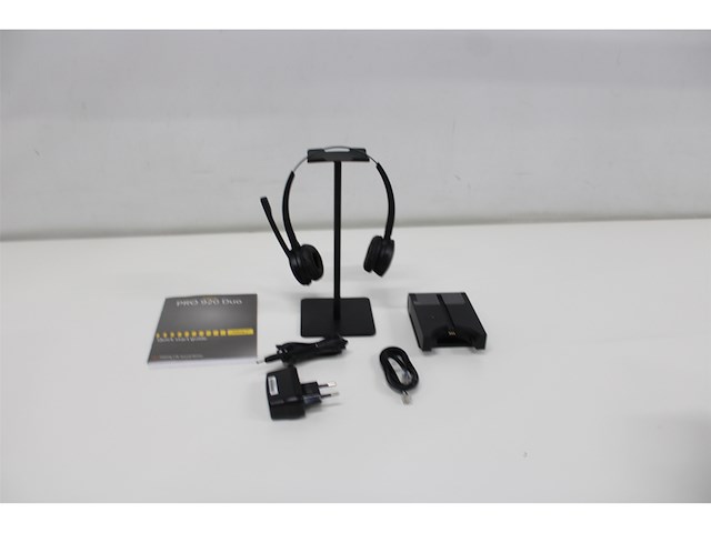 Jabra pro 920 duo headset hoofdband zwart - afbeelding 5 van  5
