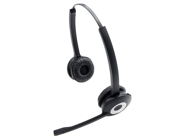 Jabra pro 920 duo on ear headset zwart - afbeelding 3 van  6