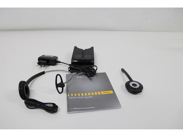 Jabra pro 920 mono gebruikersvriendelijke dect office headset zwart - afbeelding 5 van  5
