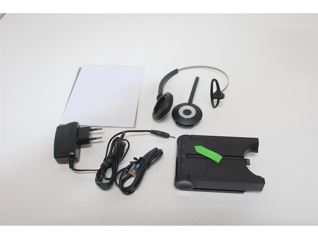 Jabra pro 920 monofone hoofdband zwart headset - afbeelding 5 van  6