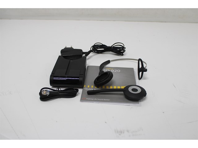 Jabra pro 920 monofone hoofdband zwart headset - afbeelding 5 van  5
