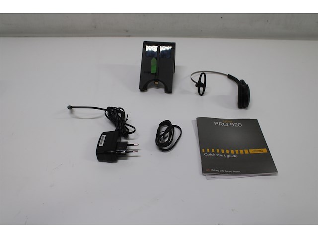 Jabra pro 920 monofone hoofdband zwart headset - afbeelding 5 van  6