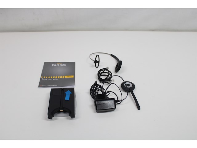 Jabra pro 920 monofone hoofdband zwart headset - afbeelding 5 van  6