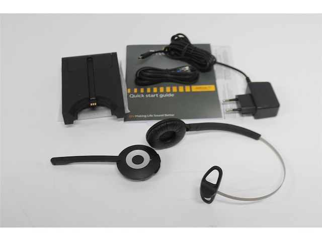 Jabra pro 920 monofone hoofdband zwart headset - afbeelding 5 van  5