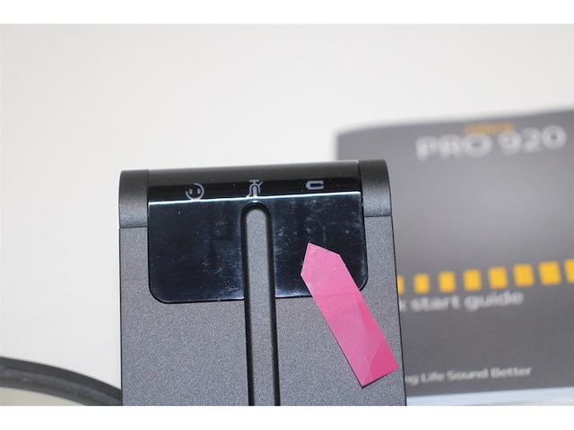 Jabra pro 920 monofone hoofdband zwart headset - afbeelding 6 van  6