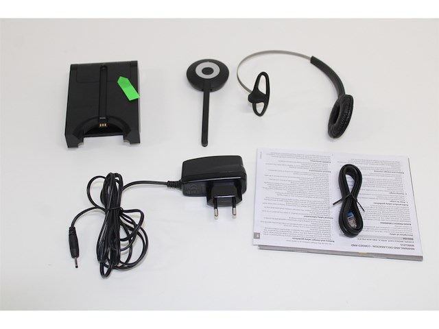 Jabra pro 920 monofone hoofdband zwart headset - afbeelding 5 van  6