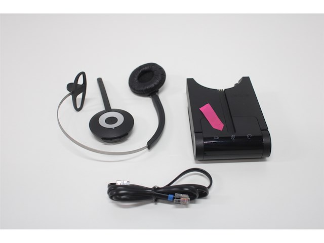 Jabra pro 920 monofone hoofdband zwart headset - afbeelding 5 van  6