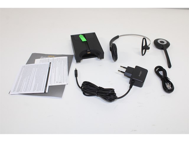 Jabra pro 920 monofone hoofdband zwart headset - afbeelding 5 van  6