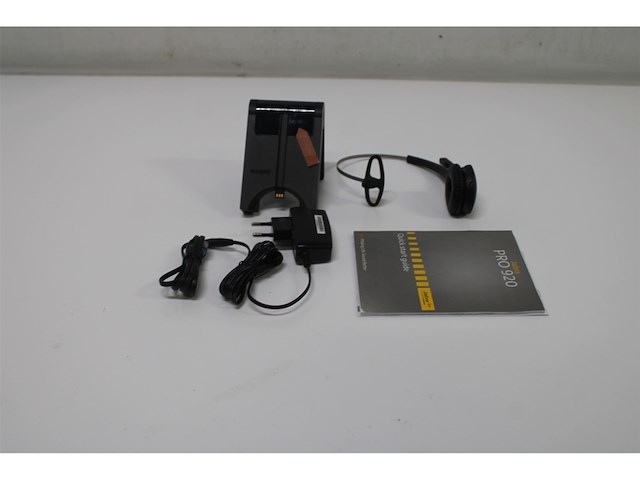 Jabra pro 920 monofone hoofdband zwart headset - afbeelding 5 van  6
