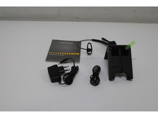 Jabra pro 920 monofone hoofdband zwart headset - afbeelding 5 van  6