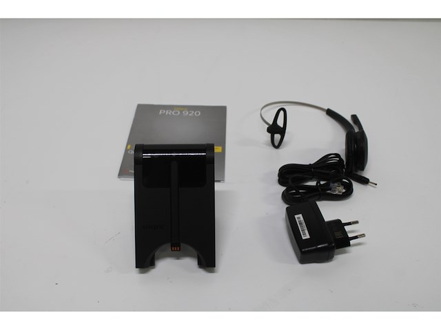 Jabra pro 920 monofone hoofdband zwart headset - afbeelding 5 van  5