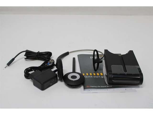 Jabra pro 920 monofone hoofdband zwart headset - afbeelding 5 van  5