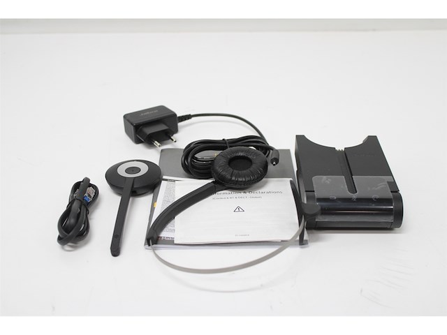 Jabra pro 920 monofone hoofdband zwart headset - afbeelding 5 van  5