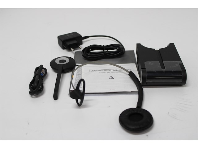 Jabra pro 920 monofone hoofdband zwart headset - afbeelding 5 van  5