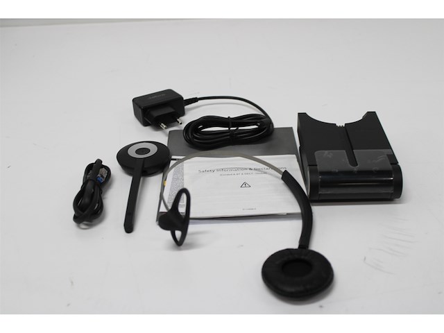 Jabra pro 920 monofone hoofdband zwart headset - afbeelding 5 van  5