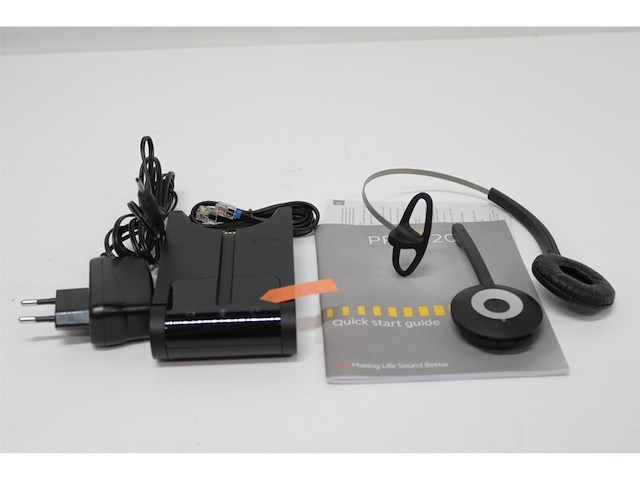 Jabra pro 920 monofone hoofdband zwart headset - afbeelding 5 van  6