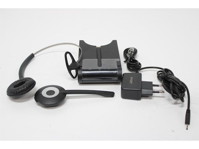 Jabra pro 920 monofone hoofdband zwart headset - afbeelding 5 van  5