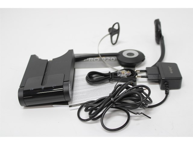 Jabra pro 920 monofone hoofdband zwart headset - afbeelding 5 van  5