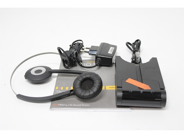 Jabra pro 920 monofone hoofdband zwart headset - afbeelding 5 van  6