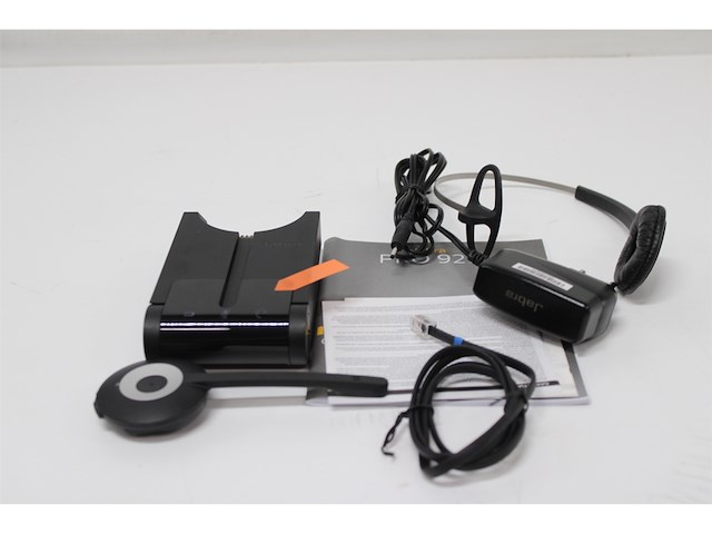 Jabra pro 920 monofone hoofdband zwart headset - afbeelding 5 van  6