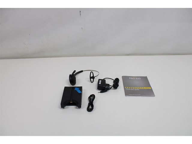 Jabra pro 920 monofone hoofdband zwart headset - afbeelding 5 van  6