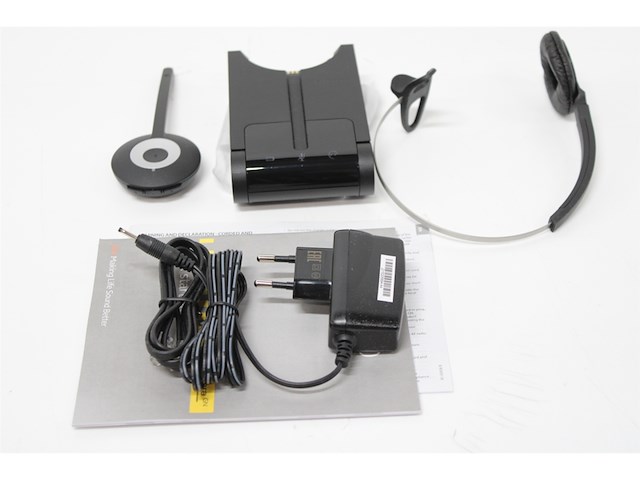 Jabra pro 920 monofone hoofdband zwart headset - afbeelding 5 van  5