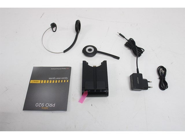 Jabra pro 920 monofone hoofdband zwart headset - afbeelding 5 van  6