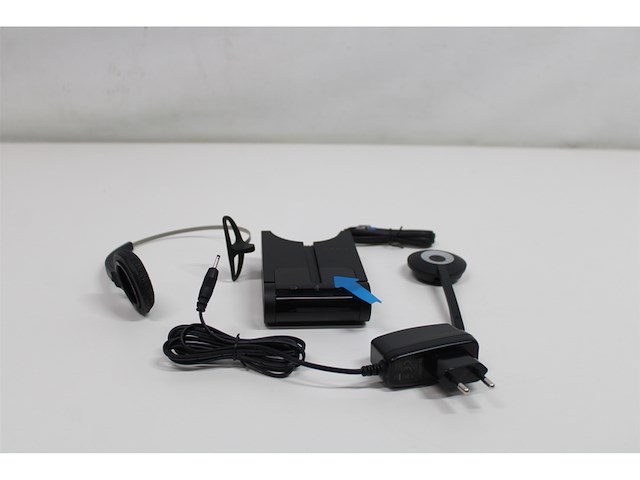 Jabra pro 920 monofone hoofdband zwart headset - afbeelding 5 van  6