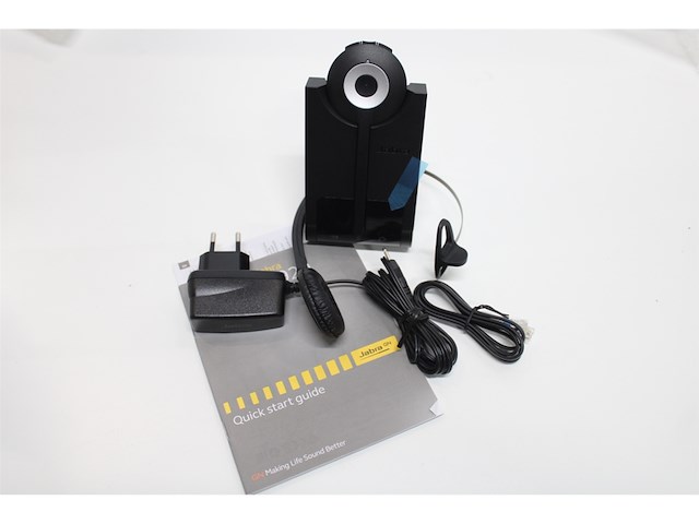 Jabra pro 920 monofone hoofdband zwart headset - afbeelding 5 van  6