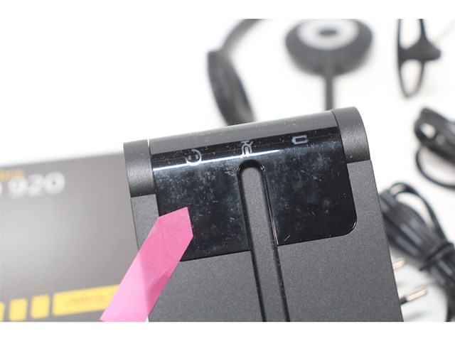 Jabra pro 920 monofone hoofdband zwart headset - afbeelding 6 van  6