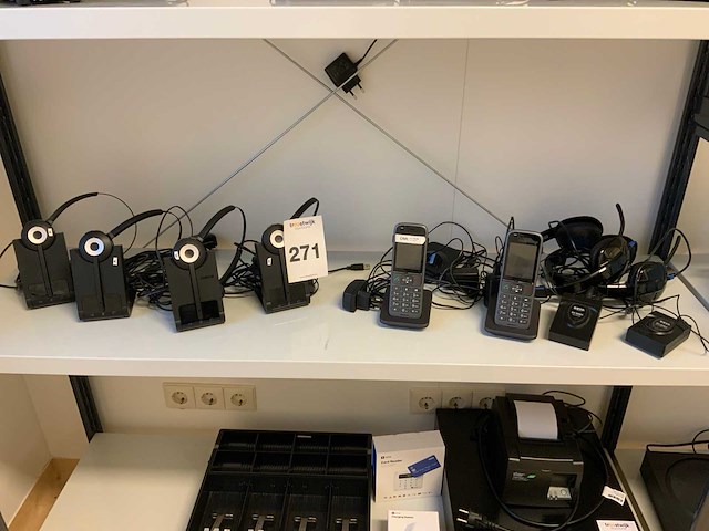 Jabra telefoons en headsets (4x) - afbeelding 1 van  6