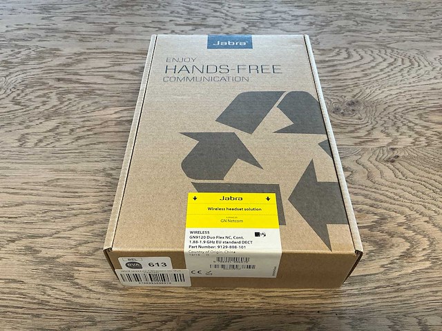 Jabra wireless headset gn9120 duo flex nc - afbeelding 1 van  2