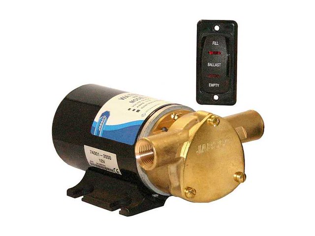 Jabsco 18220-112 12v marine ballast pump for wakeboard and ski boats - afbeelding 2 van  8