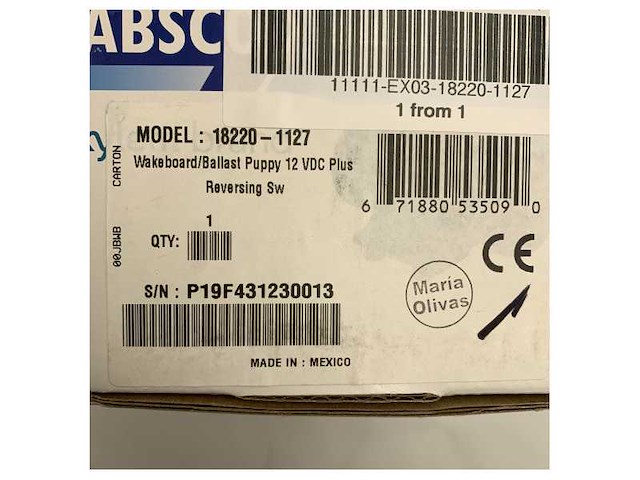 Jabsco 18220-112 12v marine ballast pump for wakeboard and ski boats - afbeelding 7 van  8