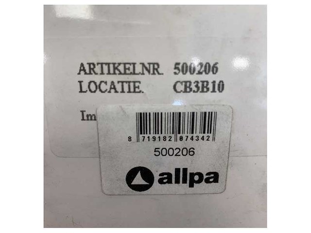 Jabsco marine impeller nitriel 14,29 x 65 x 50,2 - 500206 - afbeelding 3 van  3